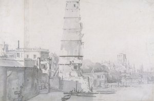 View of the Waterhouse and Old St Paul